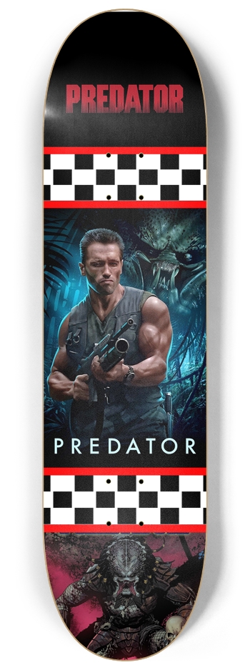 BEUSS Skateboard Griptape - Raketen & Alien Muster Für Longboard & Skateboard