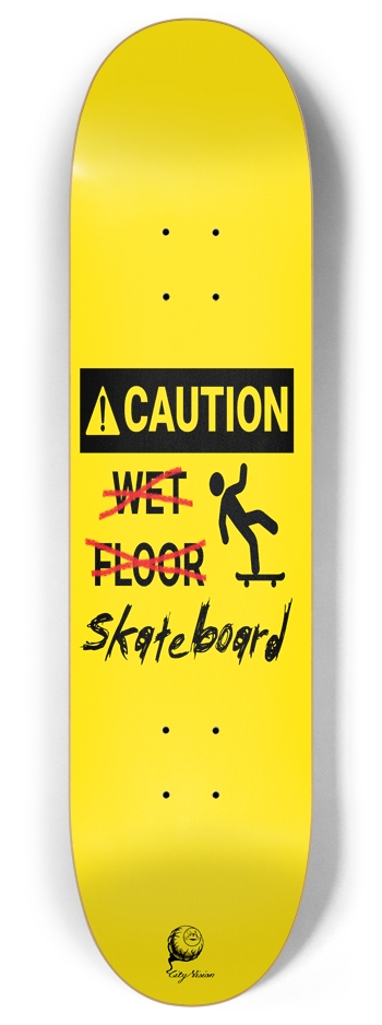 Caution Skateboard