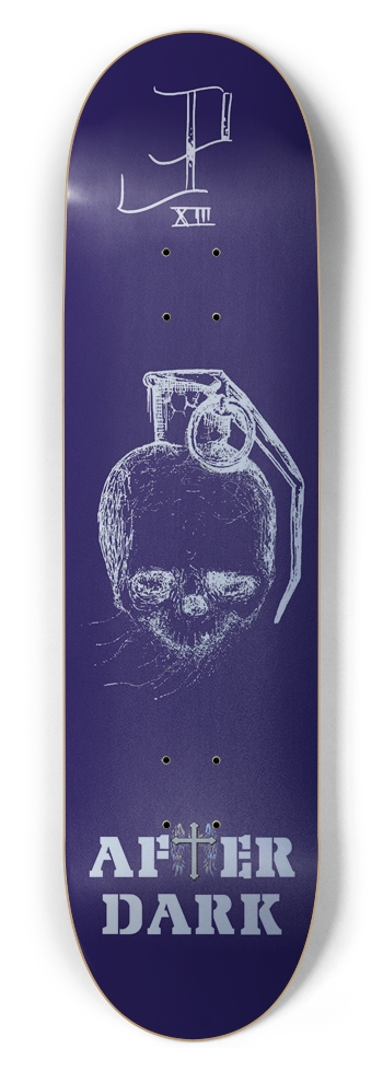 Skull Grenade Dark Blue 8.25