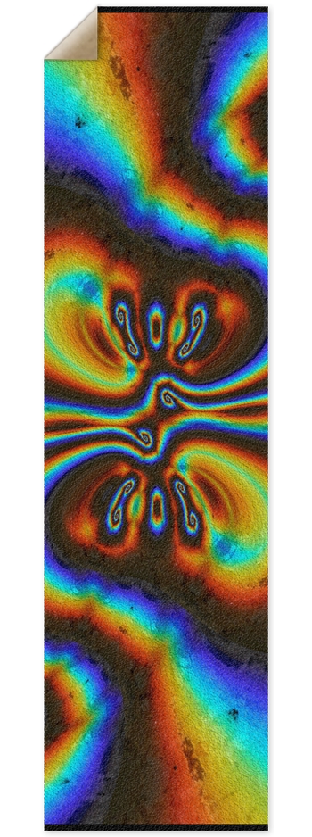 Rainbow Vortex Grip Tape