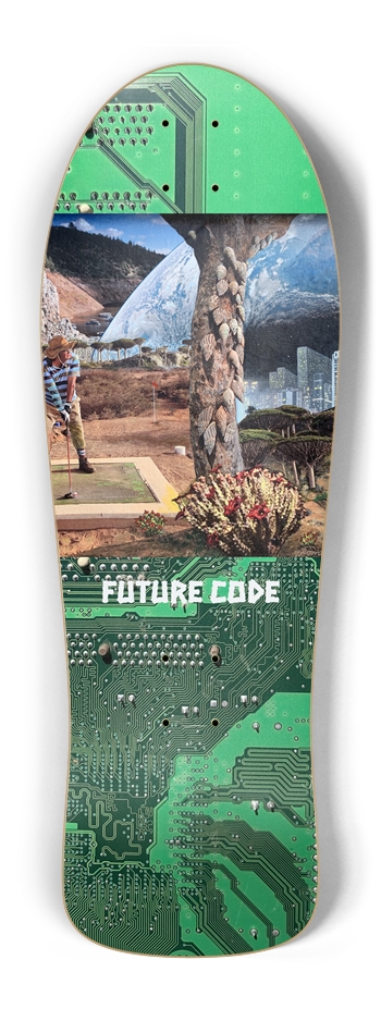 Adapting Existence - Old School W 10.25” x L 30”
