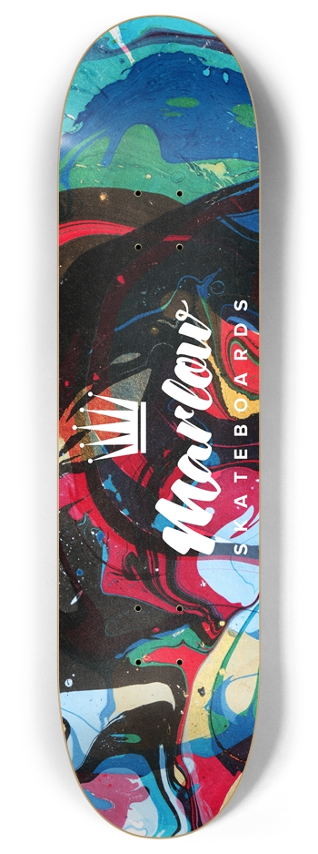 Abstract 8" Deck