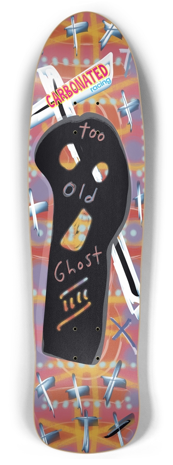 Too Old Ghost Retro Rocket Shape