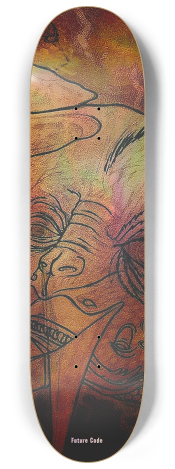 SS 2 - Triptych Holographic W 8.25” x L 32.375”