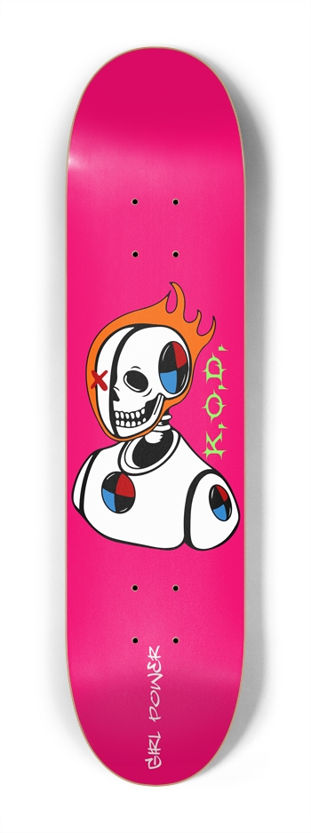 KOD - GIRL POWER(KIDS) 7-1/4 Mini/Kid Skateboard by krashordiexL