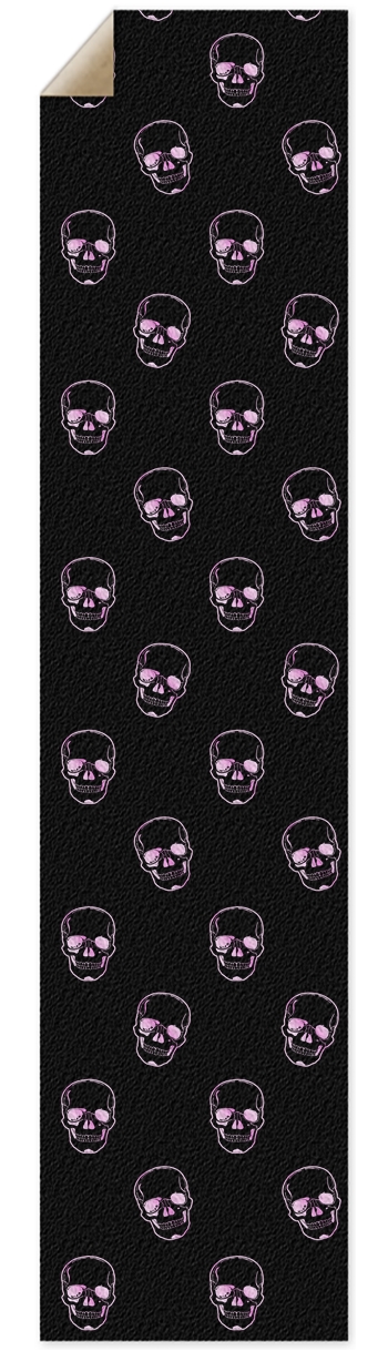 Pink Skull Crusher Long Board Grip