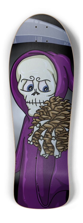 Death by Pinecone (Mirror Background)