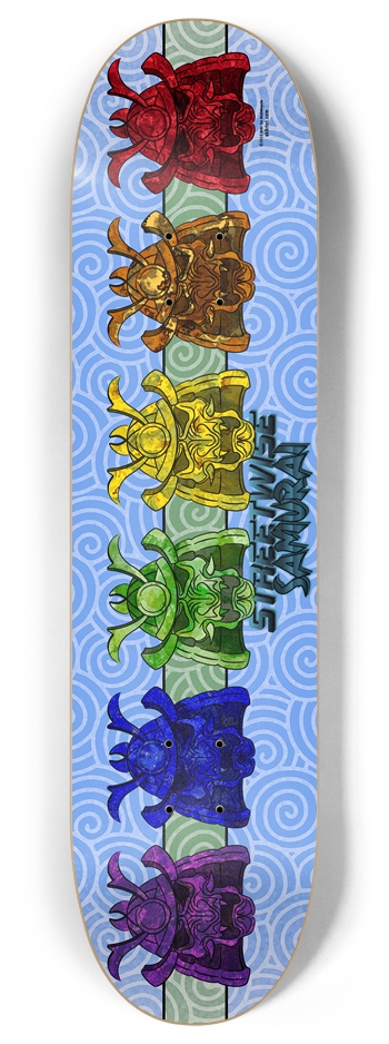 X Team Samurai Go! - 8" Popsicle
