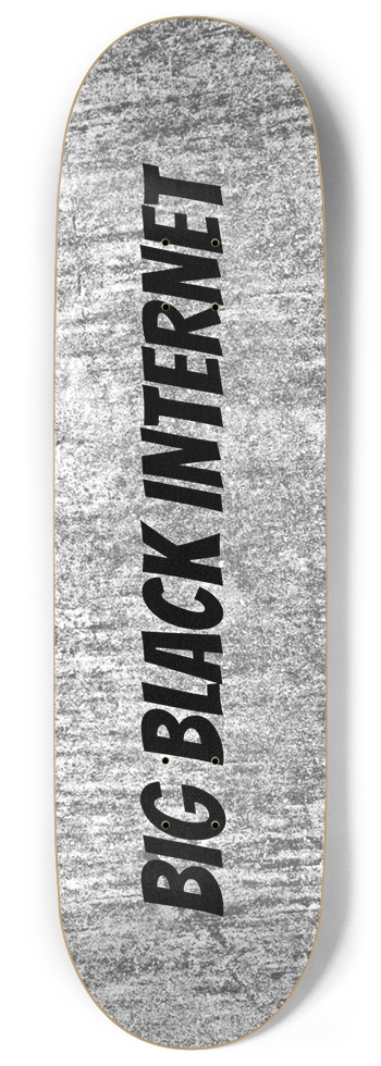BIG BLACK NET GRAY BLACK BOARD 