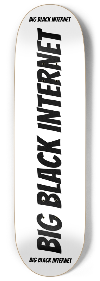 BIG BLACK INTERNET WHITE BOARD 