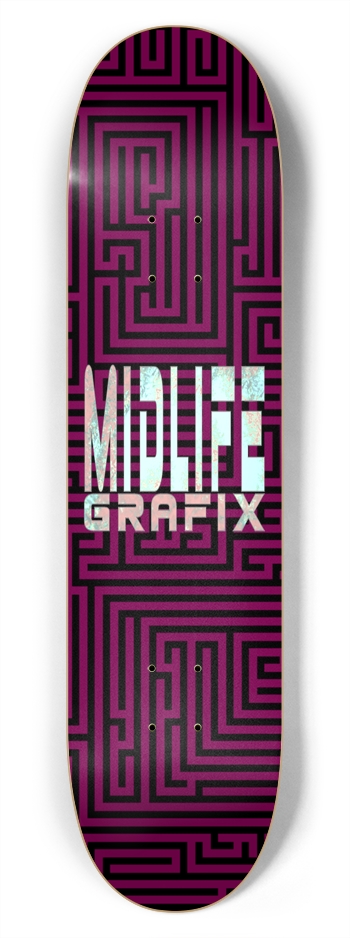 Midlife Grape Maze Popsicle Deck