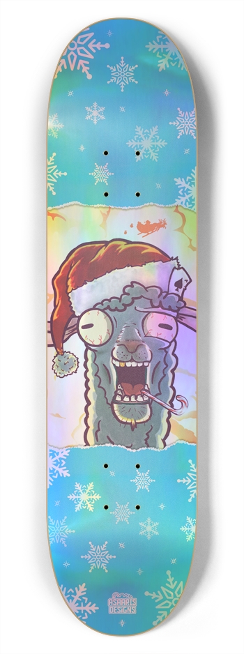Llama Claus 7.75"