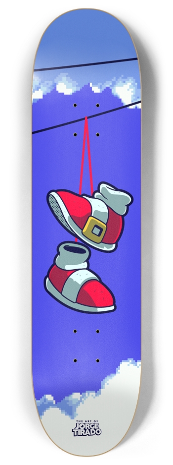Sonic Kicks Custom Skateboard