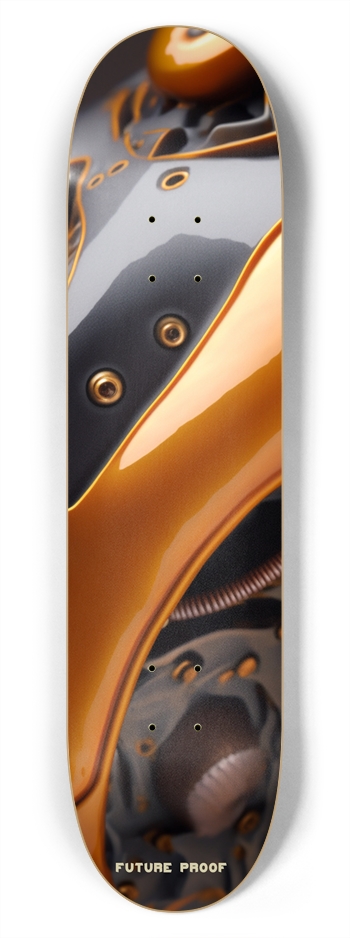 Biomech plating 7-3/4 Skateboard Deck 