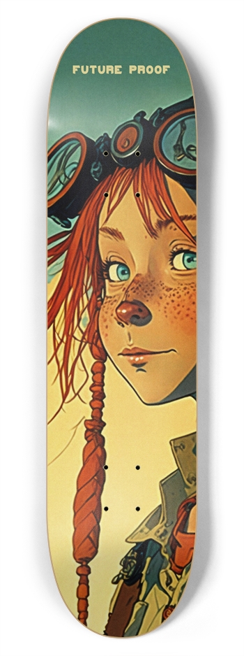 Pippi 7-3/4 Skateboard Deck 