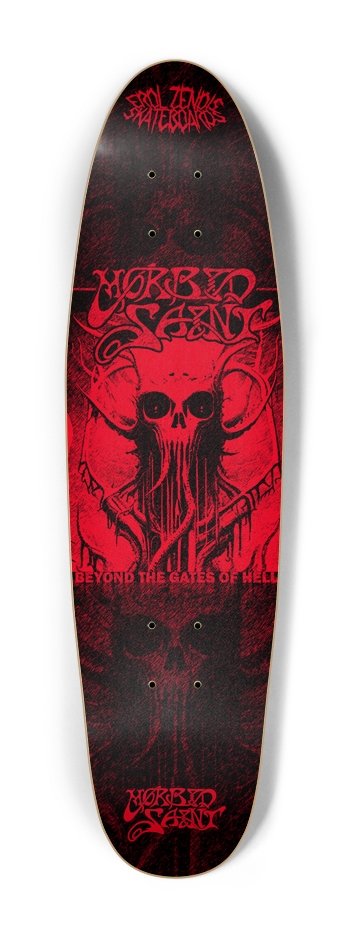 EROL ZENDIS - BAND SERIES - MORBID SAINT (D2)  Cruiser Shape