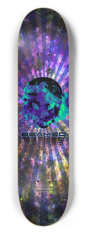 Blue Beamed Alien - 7.5" Popsicle