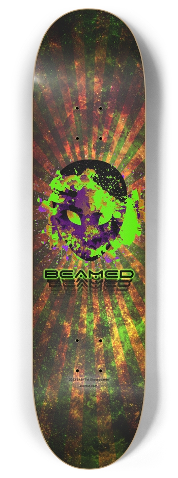 Orange Beamed Alien - 8" Popsicle