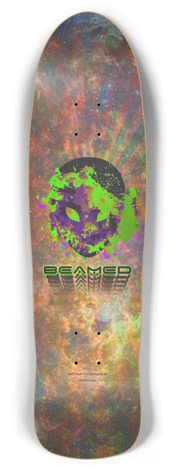 Orange Beamed Alien Special Edition Retro Rocket