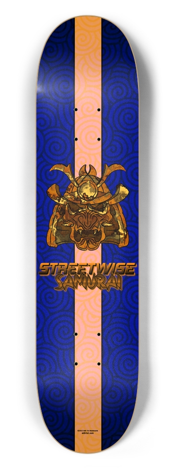 Tiger's Eye Samurai - 7.5" Popsicle