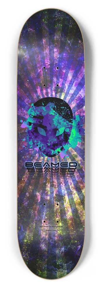 Blue Beamed Alien - 8.5" PRO Popsicle