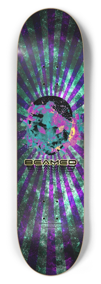 Pink Beamed Alien - 8.5" PRO Popsicle