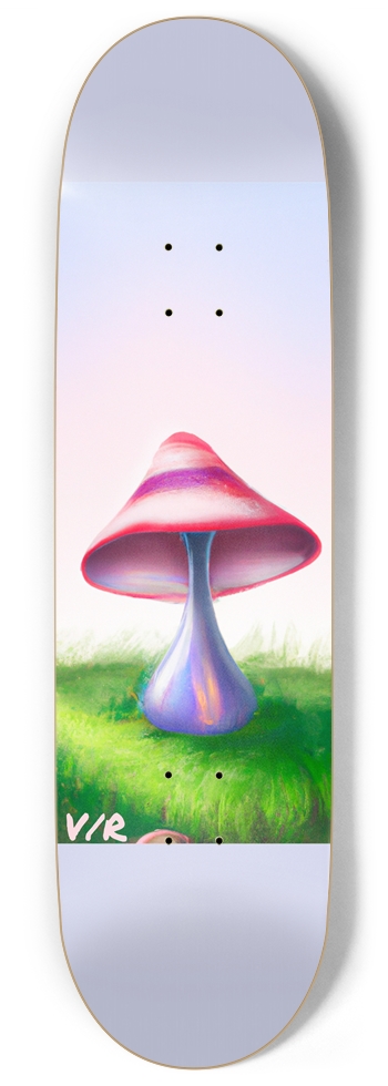 V/R ~ Custom Skateboard w/ AI Generated Graphics