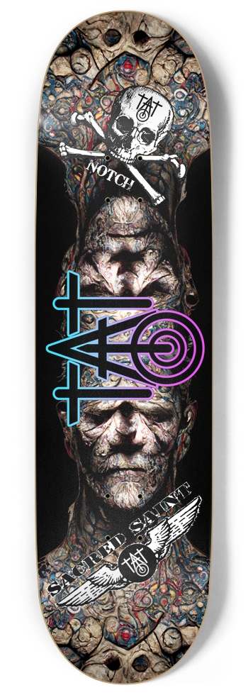 Sacred Saint Studio & Brandon Notch Logo Custom Sk