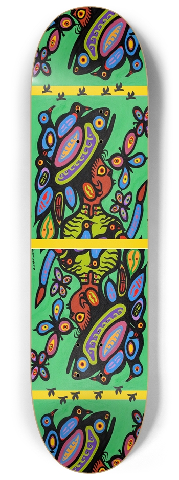 The Cree Shaman - Custom Skateboard