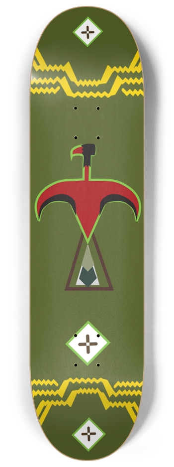Wakį́yą - Custom Skateboard