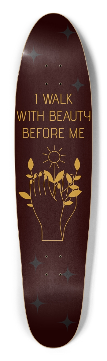 Beauty Before Me - Custom Longboard
