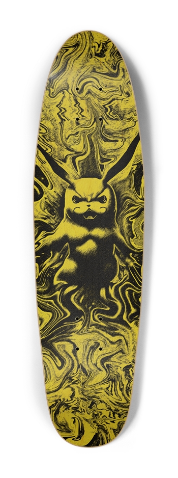 Trippykachu with a Dalí Mustache 