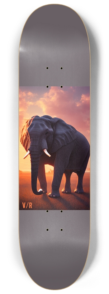 V/R ~ Custom Skateboard  - Tusk