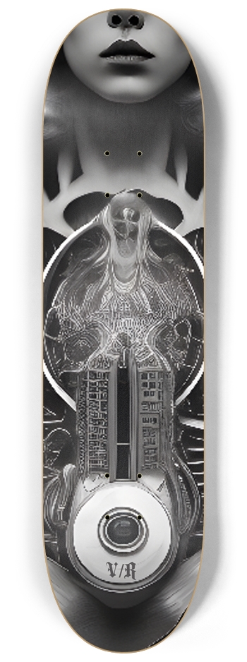V/R - Custom Skateboard w/ AI Generated Graphics