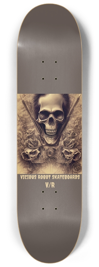 V/R - Custom Skateboard w/ AI Generated Graphics