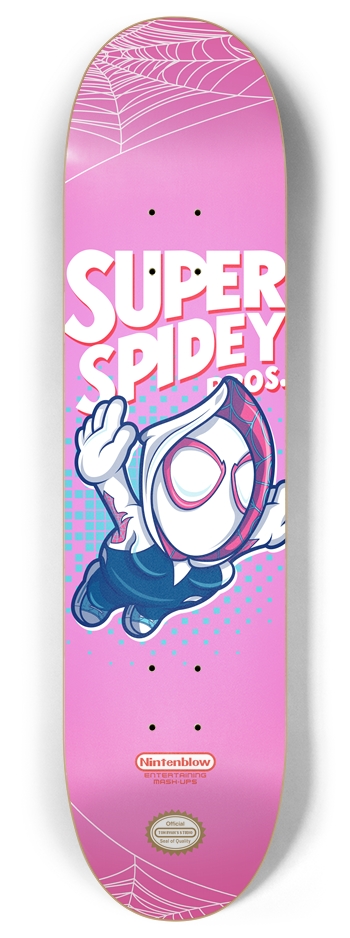 Super Gwen Bros 8 8 Inch Skateboard Deck