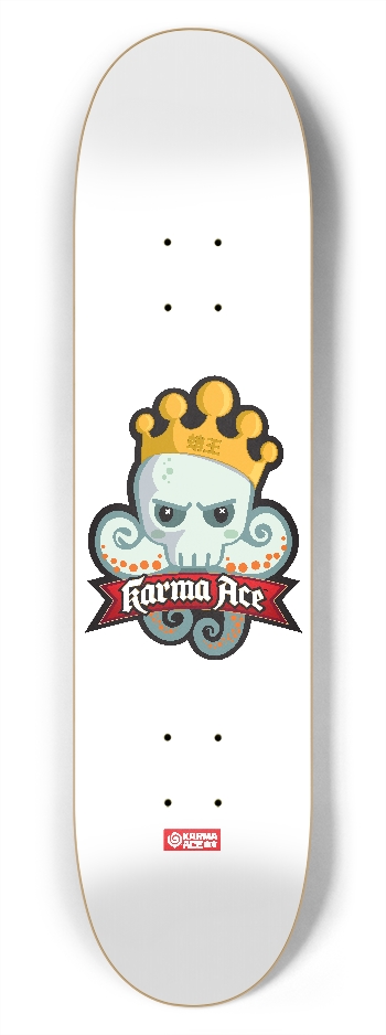 Karma Ace: Tako King - Custom Skateboard