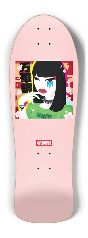Karma Ace: Old-school Dreamie - Custom Skateboard