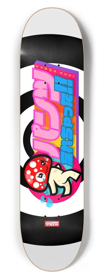 Karma Ace: Mushy - Custom Skateboard