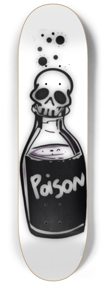 poison 8-1/4 Skateboard Deck
