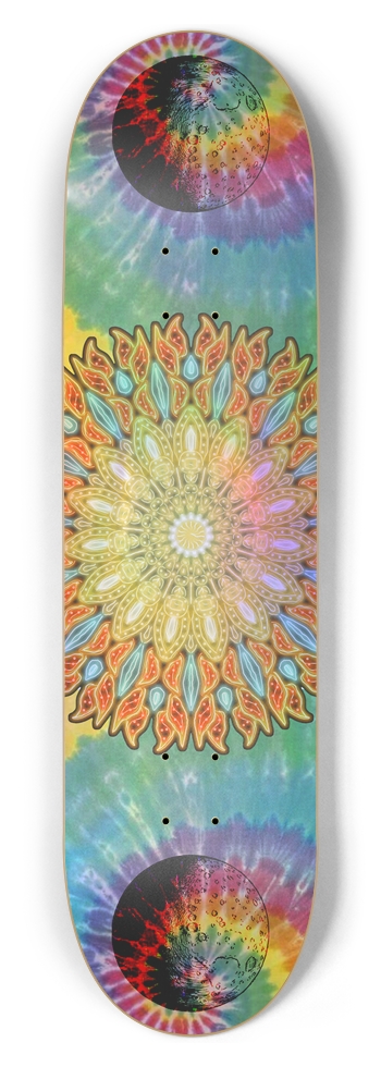 Sun & Moon Custom Skateboard 8-1/2 Skateboard Deck
