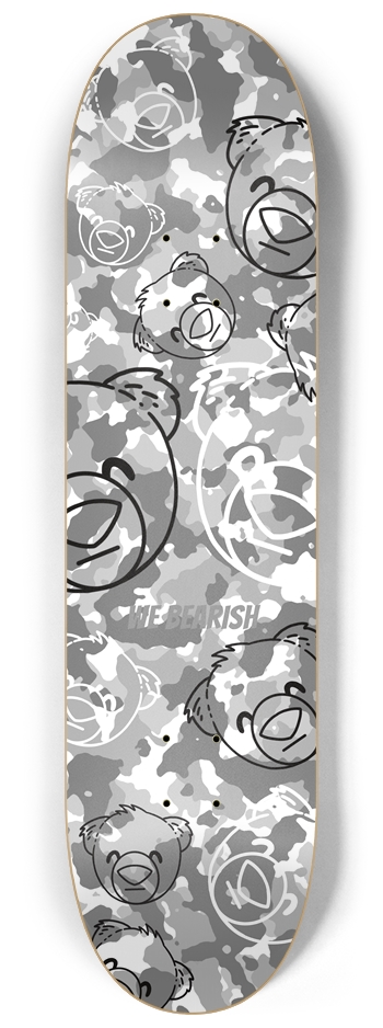 We Bearish White Camo Craziness 8.25