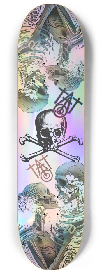 Hologram Custom Skateboard, Brandon Notch TATOO Lo