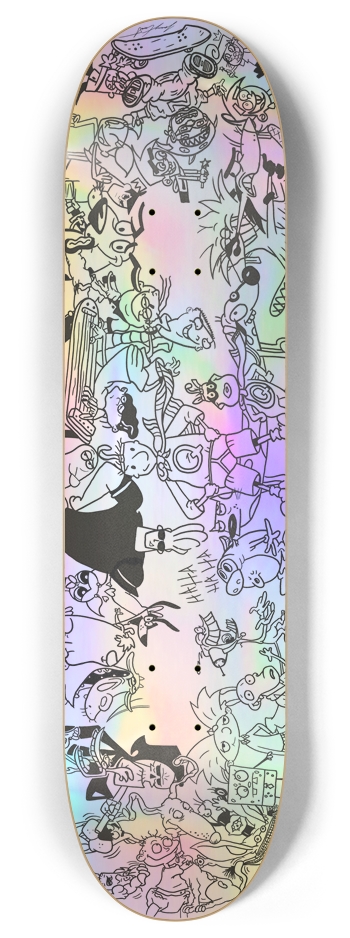 8"Classroom Doodle Deck(Totally Super Rare Card)