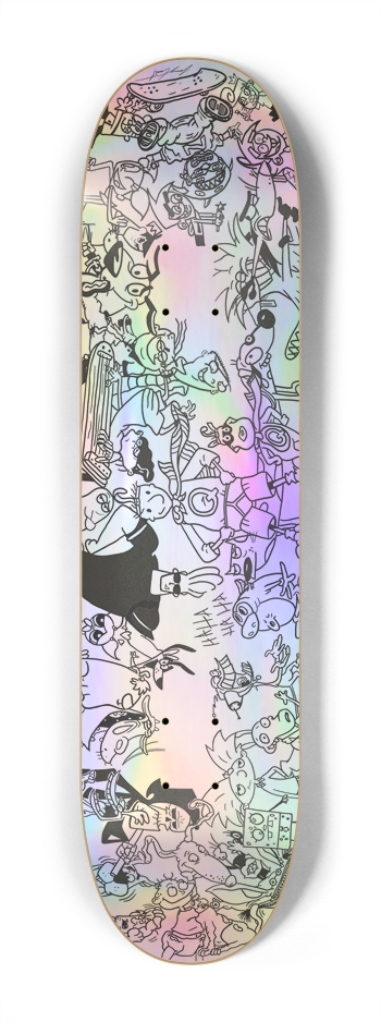 7-1/4"Classrm Doodle Deck(Totally Super Rare Card)