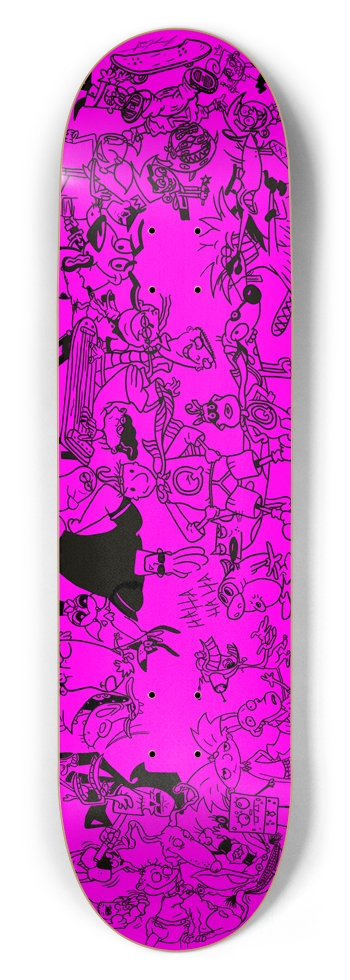 8-1/2" Classroom Doodle Deck (Hall Pass Pink)