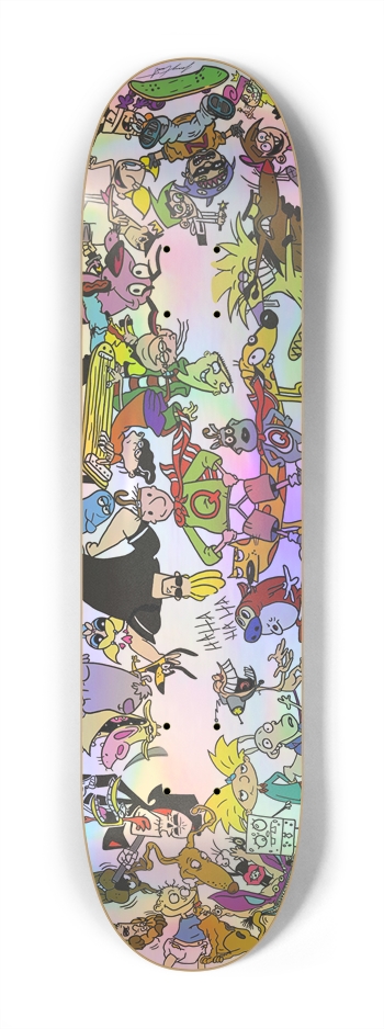 7-1/4"Classroom Doodle Deck (T.S.R.Card Colored)