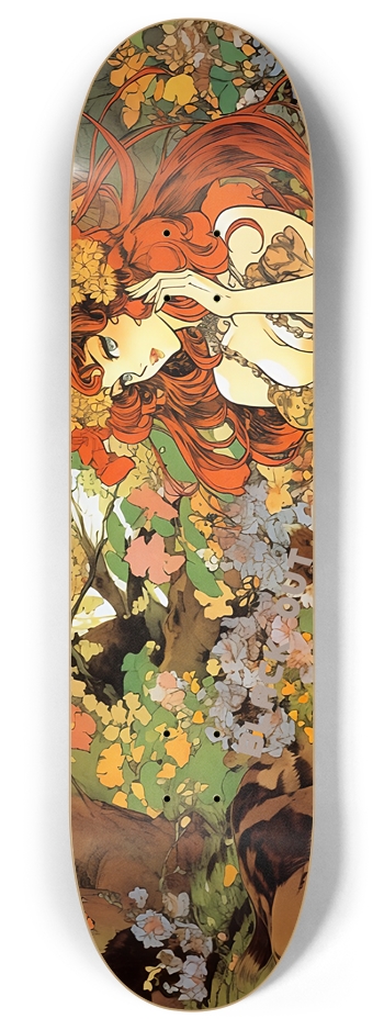 Anime Nature Hentai  8 Inch Skateboard Deck