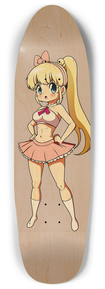 Custom Skateboard Punk Nose Pool Shape