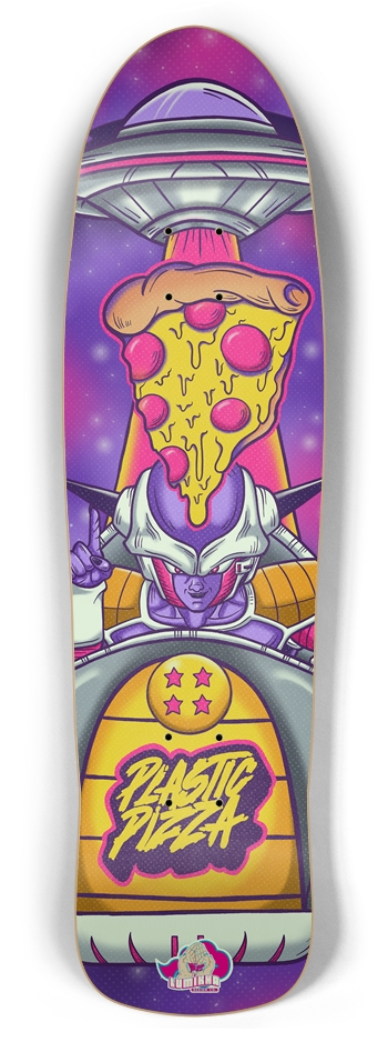Pizza Frieza-Plastic Pizza-Glow 